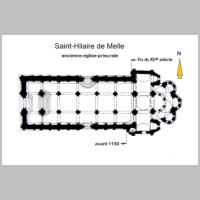 Eglise Saint-Hilaire de Melle, plan Jochen Jahnke, Wikipedia.jpg